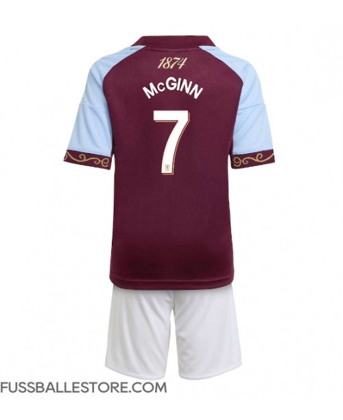 Günstige Aston Villa John McGinn #7 Heimtrikotsatz Kinder 2025-26 Kurzarm (+ Kurze Hosen) Günstige Aston Villa John McGinn #7 Heimtrikotsatz Kinder 2025-26 Kurzarm (+ Kurze Hosen)
